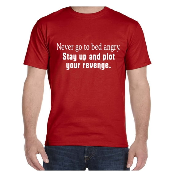 Revenge Dark Humor Funny T-shirt Mens Graphic Tees Clothing Apparel