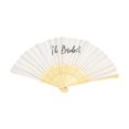 thumbnail image 1 of Abanico de boda para damas, elegante accesorio para graduación, boda, novia, fiesta de Halloween, cosplay Blanco, 1 of 9