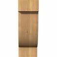 thumbnail image 2 of 5 1/2"W x 8"D x 16"H Alpine Smooth Corbel, Western Red Cedar, 2 of 9