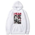 thumbnail image 1 of Baki Hanma Boxing Chandails à Capuchon Nouveau Logo Merch Imprimé à Capuche Cosplay Femmes Hommes Mode Décontractée Mode Urbaine Chandails en Molleton, TTP, Blanc, 1 of 3