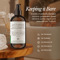 thumbnail image 5 of Bare Botanics Bergamot Mint Body Oil Natural Skin Moisturizer 8 fl oz, 5 of 9