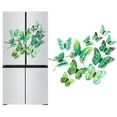 thumbnail image 1 of 12PCS Butterfly Refrigerator Magnet Home Wall Stickers Wall Decals For Kids Room Decor Green, 1 of 9