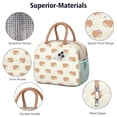 thumbnail image 4 of Reusable Hedgehog Lnsulated Lunch Bag for Women & Men-Leakproof Water-Resistant Cooler Tote,Large Capacity(10.6x8.7x6.3in)for Work,Office,Travel,Picnic,Beach., 4 of 7