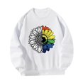 thumbnail image 3 of Sudadera para Mujer Activewear Casual Sudadera con Cuello Redondo para Calle Otoño XL Yuyangstore Camisa de entrenamiento, 3 of 7