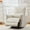 Off White, variant on Kicctian Swivel Rocking Recliner Chair, Manual Glider Single Sofa with High Back & Lumbar Support, Padded Armrests, Upholstered Faux Leather Rocker Recliner for Living Room, Bedroom,Black