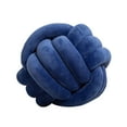 thumbnail image 1 of Txlixc Almohada acolchada de terciopelo, almohada acolchada esférica retorcida de terciopelo de color sólido Txlixc moda, 1 of 4
