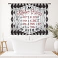 thumbnail image 5 of Rustic Kitchen Curtains,Country Vintage Funny Quotes Farmhouse Black White Buffalo Plaid Rod Pocket Short Curtain Tiers for Cafe Living Room Bedroom Window Drapes Treatment,55X39 Inch, 5 of 5