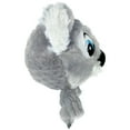 thumbnail image 4 of Multipet Knobby Noggins Plush Koala Dog Toy, Bumpy Rubber Ball Head with Squeaker, 4 inches, 4 of 4