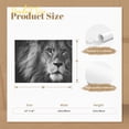 thumbnail image 5 of ADALE Modern Giclee Canvas Prints Wall Art Stretched Artwork Black and White Lion Pictures Wall Art for Bedroom Living Room Home Decorations Office Wall Décor Unframed 8x10 Inch, 5 of 7