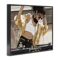 thumbnail image 2 of Stupell Industries Contemporary Gold Accented DJ Black Framed Giclee Art, 14 x 11, by Franklyn Gregory, 2 of 8