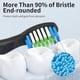 thumbnail image 4 of Bitvae D2 Electric Toothbrush Replacement Heads, Compatible, 10-Pack, Medium Size, Black, 4 of 5