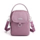 thumbnail image 4 of Mochila para teléfono móvil, bolsa de mensajería, bolsa de tela para mujer, bolsillo de teléfono, organizador de bolsillo, bolsillo de tarjetas, bolsillo de monedas, ajustable, portátil,, 4 of 8