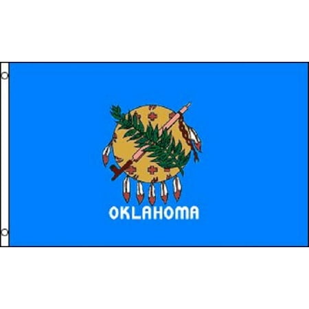 Download 3x5 Oklahoma Flag 3' x 5' State Banner Polyester OK ...