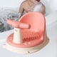 thumbnail image 5 of Juego de 2 ventosas para asiento de baño, asiento de bañera, asiento de baño cómodo con asa desmontable para bebés, pequeños, y niñas rosa y verde Hugo Asiento de baño, 5 of 10