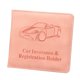 thumbnail image 2 of Accesorios Para Coches Recambios De Automóvil Productos Car Registration And Insurance Holder Premium Leather Car Registration & Insurance Card Holder Shut - For Documents, Cards, License, 2 of 7
