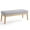 Light Gray, variant on GZXS Mid-Century Modern Upholstered Bench, 43.5" Button-Tufted Seat with Solid Birch Legs, for Living Room, Entryway, Windows or End of Bed (Light Gray)