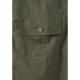 thumbnail image 5 of Boulder Creek By Kingsize Men's Big & Tall Short Sleeve Pilot Shirt, 5 of 6