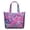 Classic, variant on Beach Vacation Duffel Hawaiian Floral Weekender Bag with Palm Leaf Tropical Botanical Print, Leafy Aloha Carry-On Tote, Colorful Exotic Travel Bag