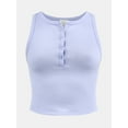 thumbnail image 5 of No Boundaries Seamless Henley Tank, Women's, 5 of 5