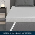 thumbnail image 7 of BedStory Firm Mattress Topper 3 Inch Twin Size - Extra Firm Memory Foam Bed Topper for Pain Relief - Copper Gel Bamboo Charcoal Green Tea Infused Cooling Mattress Pad - CertiPUR-US Certified, 7 of 7