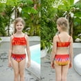 thumbnail image 4 of Hejin Mermaid Tails for Swimming with Monofin Girls Mermaid Tail Swimsuit Bathing Suit for Kids 4PC, 4 of 6