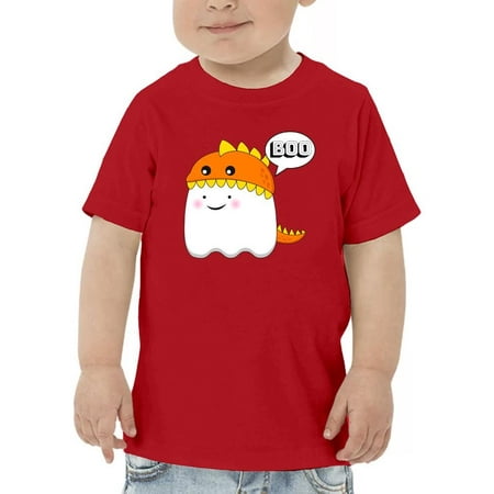 

Boo. Ghost In Dino Costume. T-Shirt Toddler -Image by Shutterstock 5 Toddler