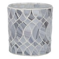 thumbnail image 2 of Candelabro de mosaico ANGGREK de vidrio hecho a mano, 2 of 8