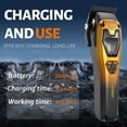thumbnail image 4 of VGR 668 Hair Clippers for Men Professional, 11000 RPM Vector Motor Barber Clippers Cordless Ceramic & DLC Blade Hair Cutting Kit, Metal Body 3 Modular Replaceable Body Lids with Travel Case, 4 of 7