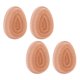 thumbnail image 5 of Cepillo Para El Cabello, Con El Cabello, Cepillo Para Desenredar Con Forma De Huevo, 4 Piezas Para Todo Tipo De Cabello, 5 of 7
