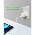 thumbnail image 6 of Liquipel Powertek White Type-C Fast Charging Wall Charger 30W PD USB-C for iPhone, iPad, iWatch, Galaxy, Tablet, 6 of 8