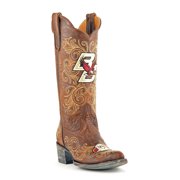 Gameday Womens 13" Brass Leather Boston College Cowboy Boots Size 10 BC-L153-1
