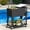 Black, variant on Dextrus 80 Quart Steel Cooler Cart, Bottle Opener