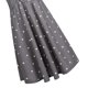 thumbnail image 4 of Qarigey Vestido de mujer Vestido de mamá de punto de manga corta de tela de alimentación de enfermería Prendas para la parte del cuerpo Gris XXL, 4 of 8