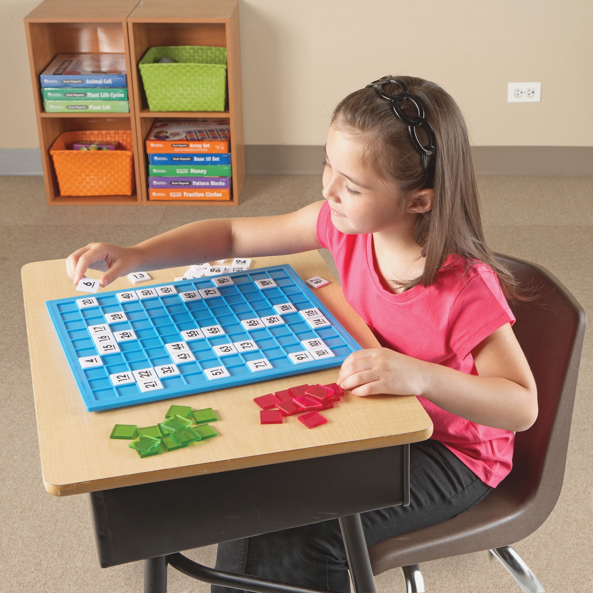 Learning Resources, LRN1332, Numbers Board Set, 1 / Set