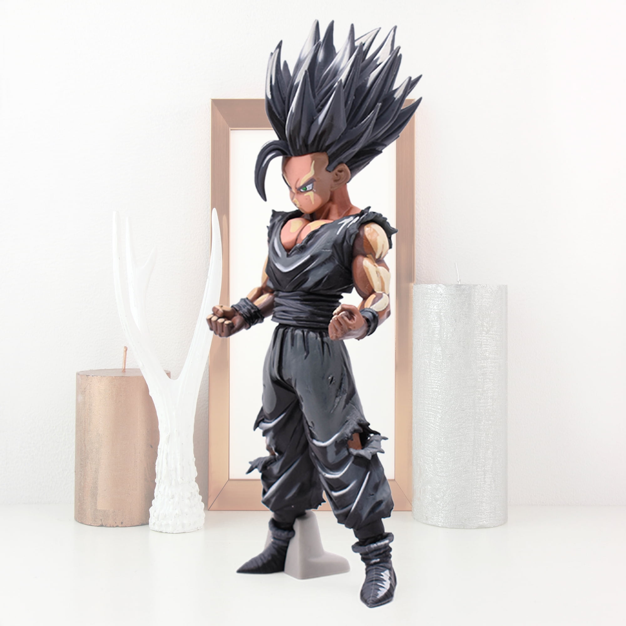 Dragon Ball Z Gohan Figure Super Saiyan Son Black Figurine Statues DBZ PVC Toys