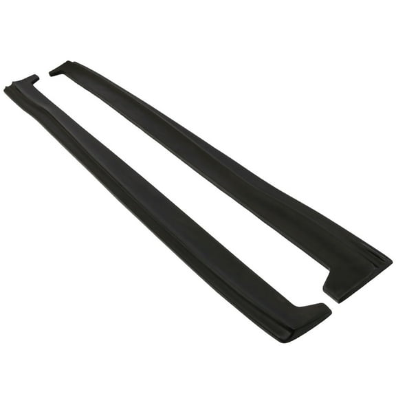 Ikon Motorsports Compatible with 13-18 Focus ST & 16-18 Focus RS Side Skirts Pair Left Right Set PU