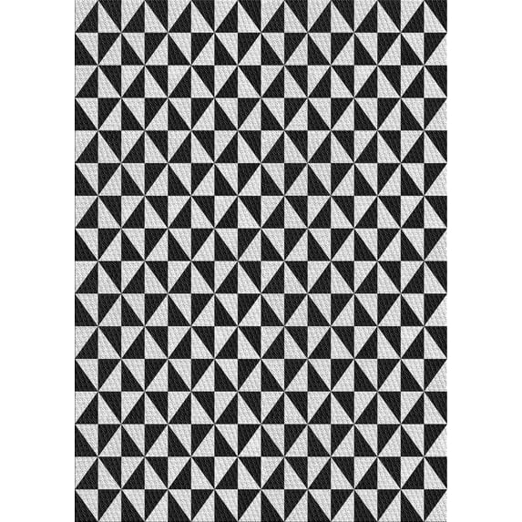 Ahgly Company Machine Washable Indoor Rectangle Transitional Light Gray Area Rugs, 2' x 4'