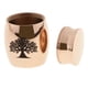 thumbnail image 2 of Urna de cenizas de acero inoxidable con forma de pata de gato, corazón, árbol y gaviota Árbol de la vida, 2 of 7