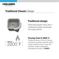 thumbnail image 5 of TRADTIONAL DUAL-BASIN LAYOUT - This Classic Double Bowl Design provides ample space for various kitchen activities, allowing you to prep ingredients in one sink while conveniently stacking dirty dish, 5 of 8