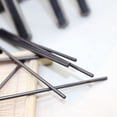 thumbnail image 2 of 2.0 Retractable Mechanical Metal/Plastic Pencil Colored Black 2mm Refill 2B Lead Professional Pen For Sketch Drawing School, 2 of 7