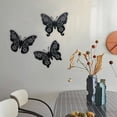 thumbnail image 1 of 3 piezas colgantes 3D Fernando mariposa decoración de la pared Mural, 1 of 8