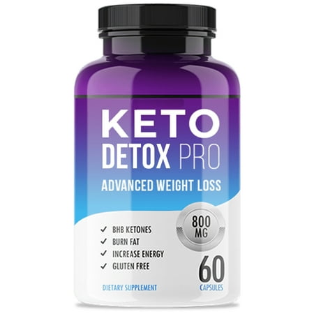 Best Keto Detox Pro Cleanse Weight Loss Pills for Women and Men - Keto Colon Cleanser and Detox for Weight Loss - Ketogenic Diet Support to Boost Energy and Flush Toxins - 60