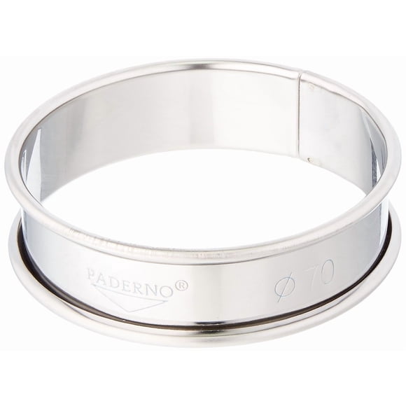 Paderno World Cuisine 2 3/4 inches Stainless-steel Pastry Ring