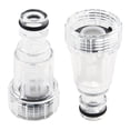 thumbnail image 4 of BTOER Replacement Tool Water Inlet Filter Pressure Washer Transparent Plastic 11mm / 0.43 Inches High Pressure Washer, 4 of 9