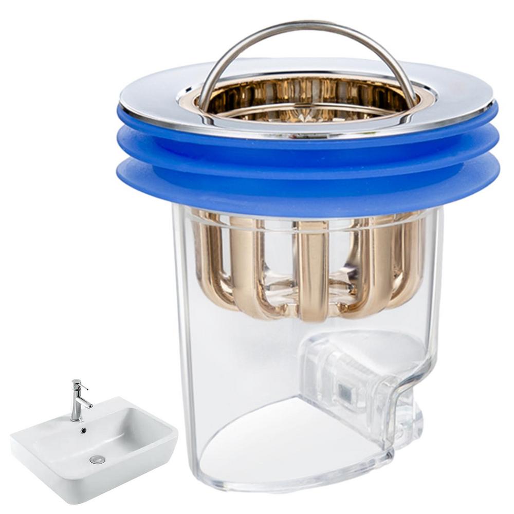 Kafei Floor Drain Filter Shower Floor Drain Backflow Preventer PullUp