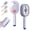 Purple, variant on Electric Spray Air Cushion Massage Comb, 3-in-1 Multifunctional Hairbrush-Type-C Rechargeable, 10ml Refillable Tank for Water/Oil, for Hair Care, Scalp Massage (Pink)