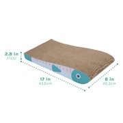 Kitty City Fish Print 2-Pack Cat Scratching Pads, Multicolored, One Size