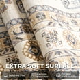 thumbnail image 4 of SIXHOME 2'x3' Small Entry Rug Door Mat Washable Area Rugs Vintage Floral Beige Door Rug Soft Indoor Carpet Throw Rug for Entryway Bedroom Kitchen Rugs with Nonslip Rubber Backing, 4 of 7