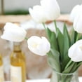 thumbnail image 3 of 10Pcs Light Pink Artificial Tulips Silk Flowers,Fake Tulips, Faux Flowers Decoration for Vase, Wedding, Party, Kitchen, Flowers Backdrop,Office, Home, Bedroom, Table Centerpiece Decor, 3 of 5