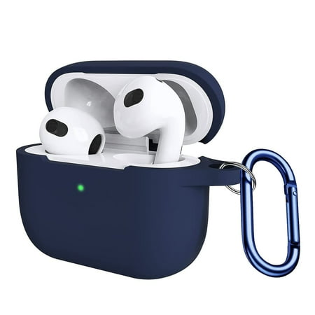 SaharaCase - Silicone Case for Apple AirPods 3 (3rd Generation 2021) - Blue